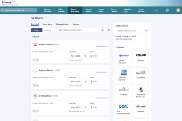 Simplified Bill Dashboard