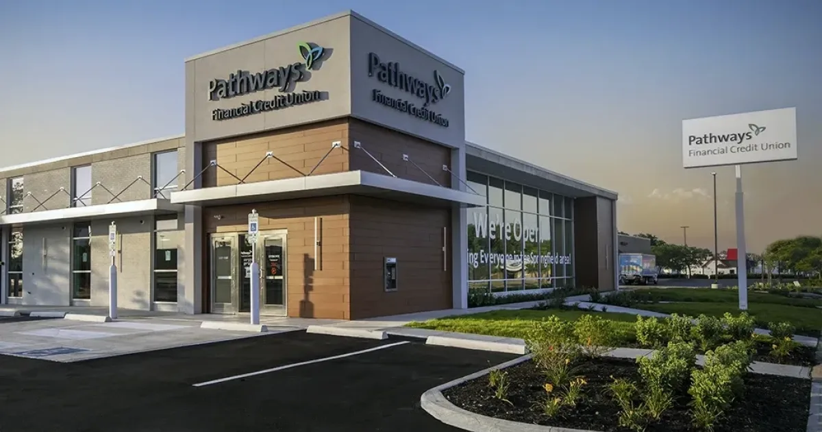 Springfield Credit Union Branch in Ohio Pathways Financial Credit Union